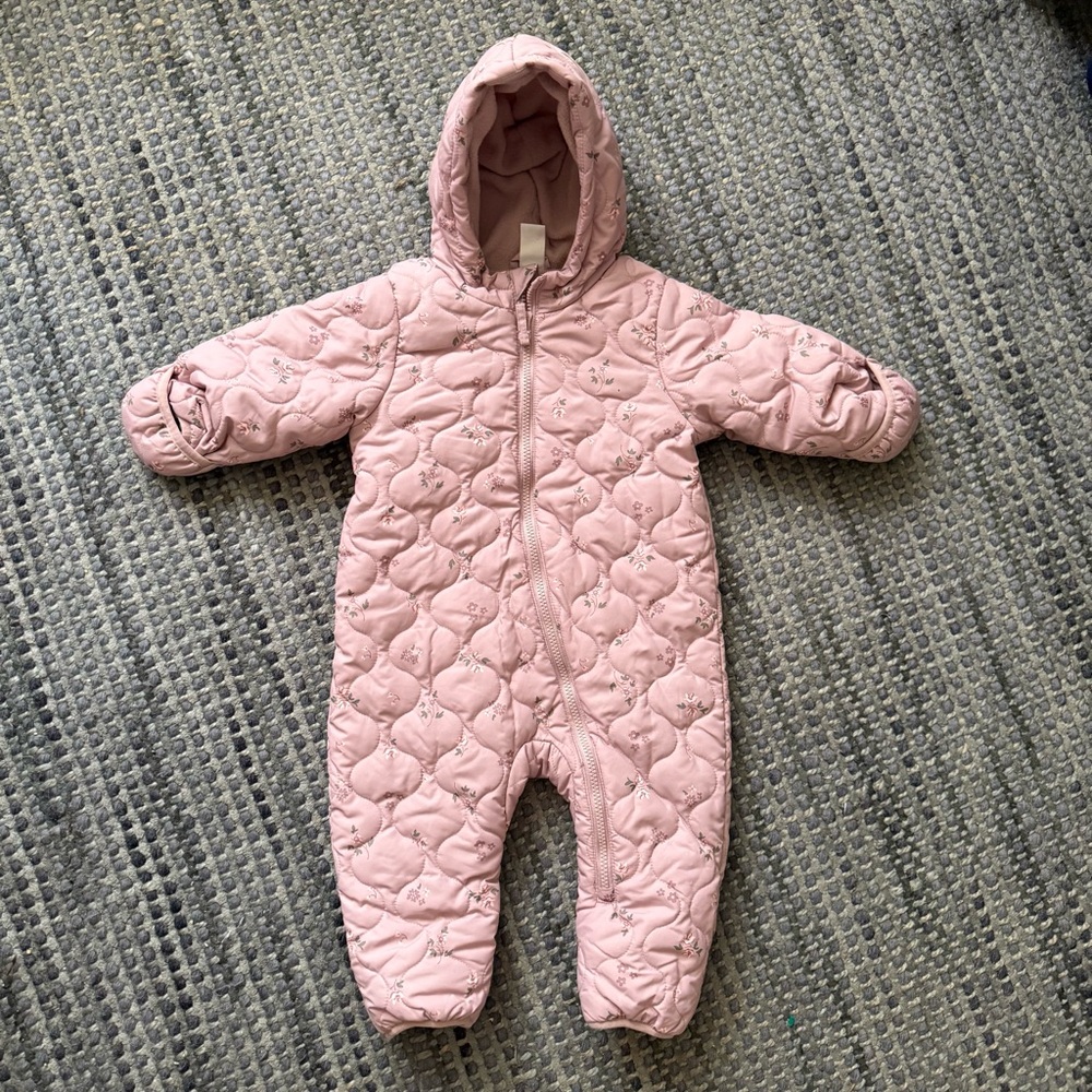 Pink Quilted One Piece